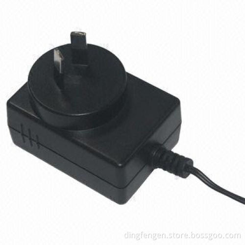 12W AU Switching Adapter for LED lighting, with Input Voltage Ranging from 90 to 264V AC